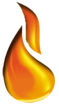 Heating logo